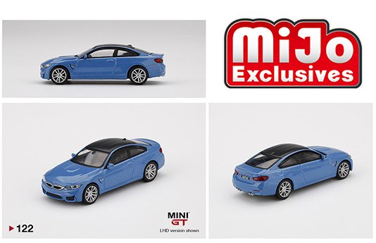 Mini GT 1:64 BMW M4 (F82) (Yas Marina Blue) Limited Edition 1 of 2,400