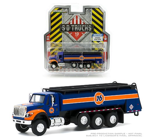 Greenlight 1:64 SD Trucks Series 10 – 2018 International WorkStar Tanker Truck – Union 76 – Blue