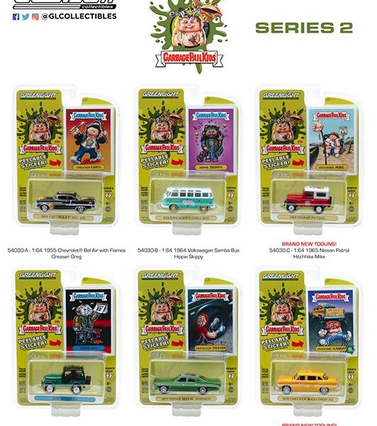 Greenlight 1:64 Garbage Pail Kids 2 Assortment (6 Styles)