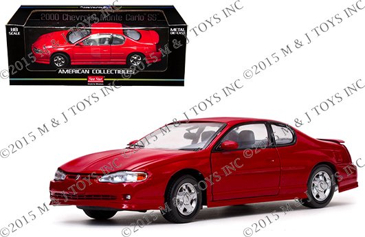 Sun Star 1:18 2000 Chevrolet Monte Carlo SS (red)
