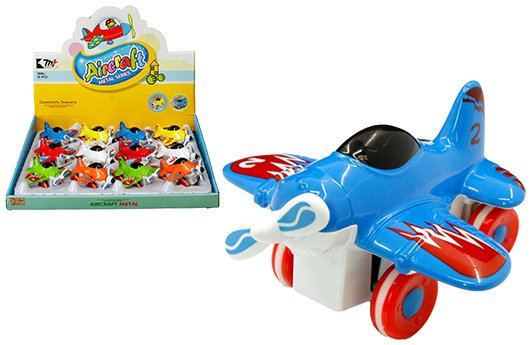 Display Tray – Toy Airplanes – Jet Fighter (~4″)(Friction Powered)(6 Colors)
