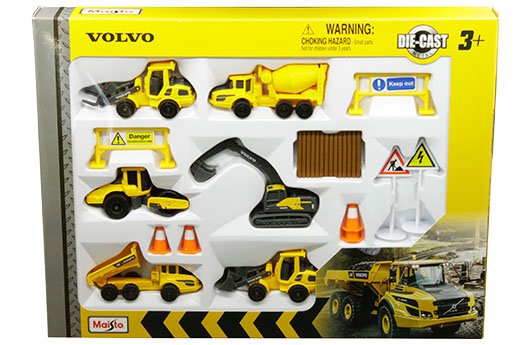 Maisto Fresh Metal Volvo Construction Set (Vehicles and Accessories)