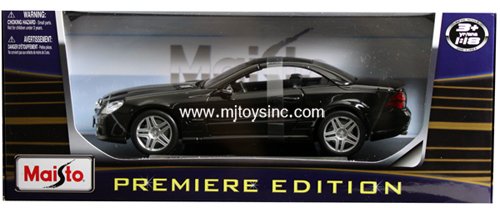 Maisto 1:18 Primiere 2009 Mercedes-Benz SL65 AMG Coupe (black)