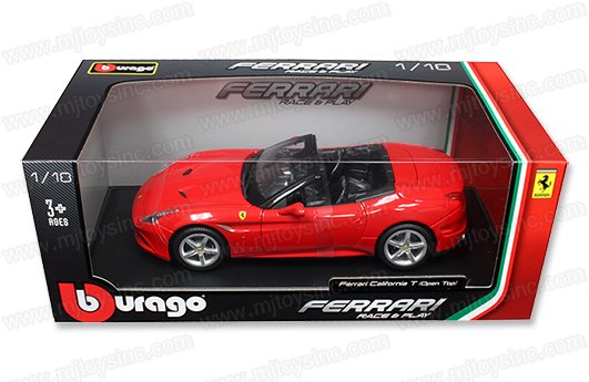 Bburago 1:18 Ferrari Race & Play – Ferrari California T Open Top (red)
