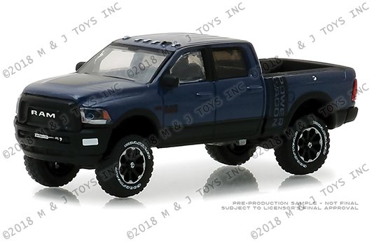 Greenlight 1:64 Hobby Exclusive – 2018 Ram 2500 Power Wagon (Maximum Steel Grey)