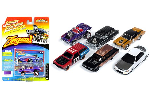 Johnny Lightning 1:64 Street Freaks 2019 Release 2 Version A Assortment (6 Styles)