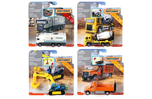 Matchbox 1:64 Working Rigs 2019 “E” Assortment