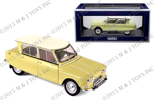 Norev 1:18 1964 Citroen AMI 6 (yellow)