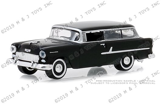 Greenlight 1:64 Estate Wagons Series 3 – 1955 Chevrolet Two-Ten Handyman (Onyx Black)