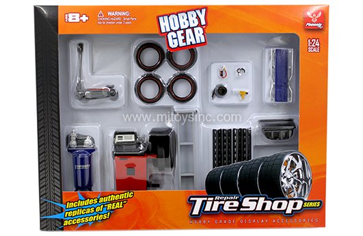 PHOENIX TOYS 1:24 HOBBY GEAR TIRE SHOP