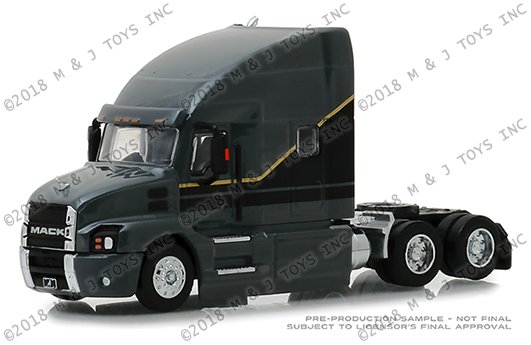 Greenlight 1:64 SD Trucks Series 6 – 2019 Mack Anthem Truck Cab (Grey/Black)
