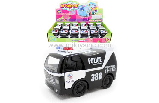 KINSFUN DISPLAY DREAM CAR POLICE VEHICLE 3.5″