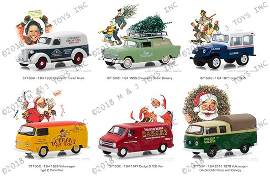 Greenlight 1:64 Norman Rockwell Series 1 Assortment