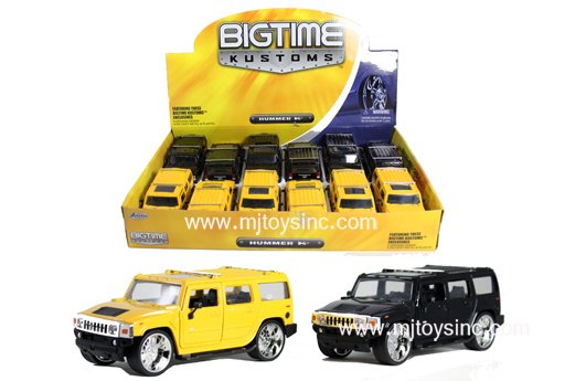 JADA 1:32 BIG TIME MUSCLE DISPLAY HUMMER H2