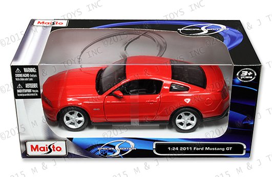 MAISTO 1:24 W/B SPECIAL EDITION 2011 FORD MUSTANG GT