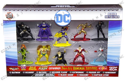 JD METALFIG 1.65″ – NANO METALS DC COMIC 10 PACK WAVE 2 *B23