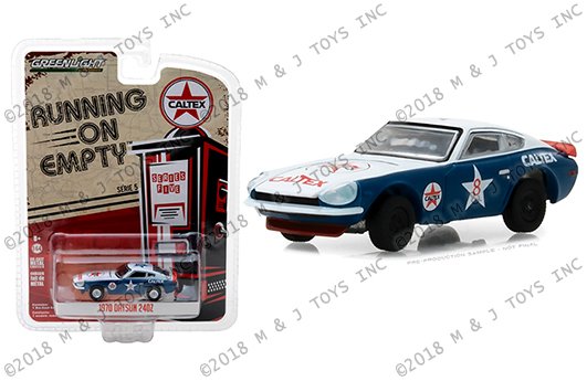 Greenlight 1:64 Running On Empty Series 5 – 1970 Datsun 240Z – Caltex