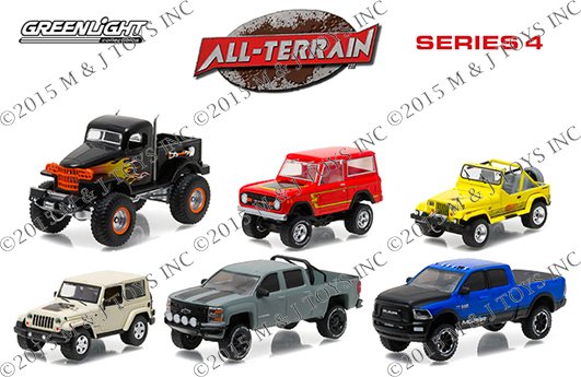 GREENLIGHT 1:64 ALL-TERRAIN SERIES 4 – ASSORTMENT