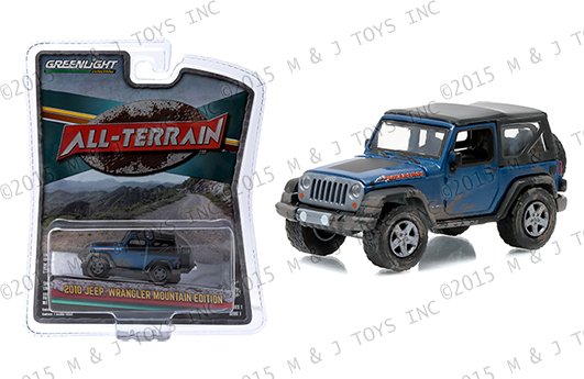 GREENLIGHT 1:64 ALL-TERRAIN SERIES 1 – 2010 JEEP WRANGLER MOUNTAIN EDITION