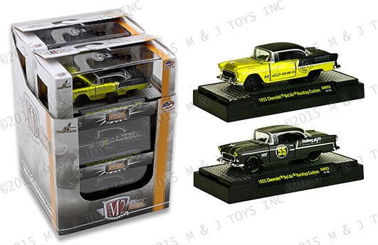 M2 MACHINES 1:64 AUTO-MODS RELEASE 3 IN ACRYLIC CASES