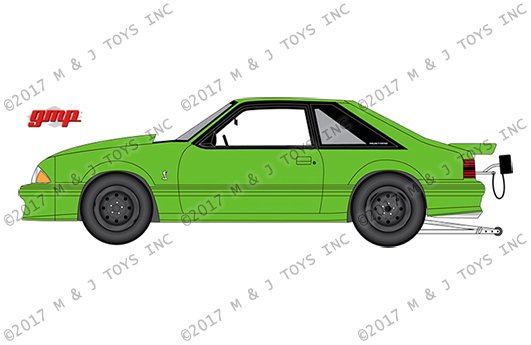 GMP 1:18 1320 DRAG KINGS – 1993 FORD MUSTANG COBRA KING SNAKE