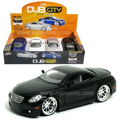 JADA 1:24 DISPLAY DUB CITY LEXUS SC430
