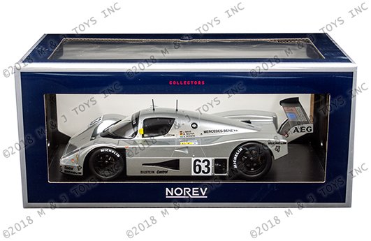 Norev 1:18 Sauber-Mercedes C9 Winner France 24th June 11th, 1989 Mass/Reuter/Dickens