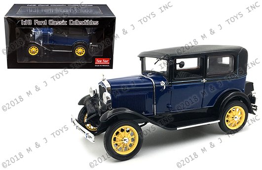 Sun Star 1:18 Ford Classic Collectibles – 1931 Ford Model A Tudor (Lombard Blue)