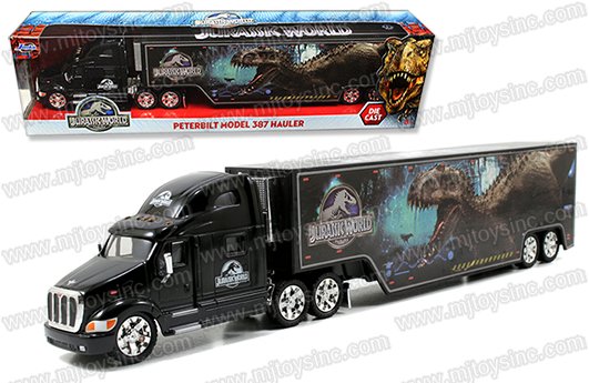 JADA 1:64 JURASSIC WORLD – PETERBILT MODEL 387 HAULER