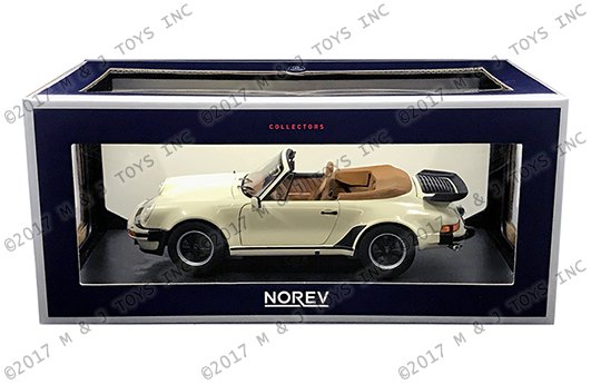 Norev 1:18 1987 Porsche 911 turbo Cabriolet