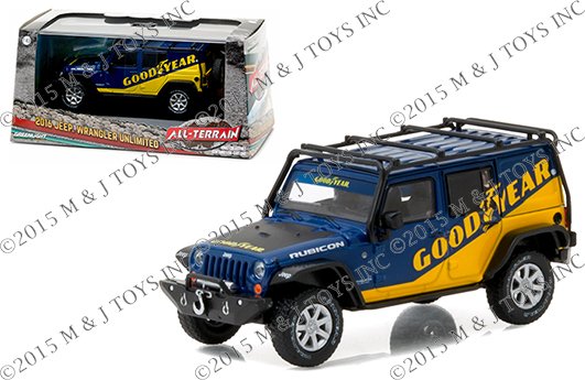 GREENLIGHT 1:43 ALL-TERRAIN – 2016 JEEP WRANGLER UNLIMITED – GOODYEAR