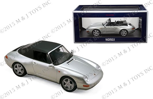 NOREV 1:18 1993 PORSCHE 911 CABRIOLET