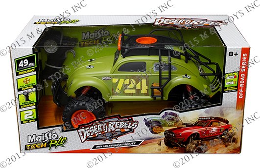 MAISTO RADIO CONTROL 1:10 1951 VOLKSWAGEN DESERT REBELS OFF ROAD