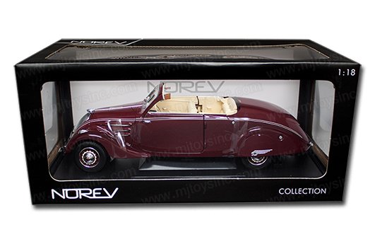 NOREV 1:18 1937 PEUGEOT 402 ECLIPSE