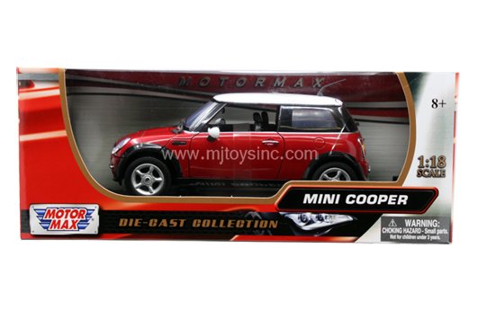 MOTOR MAX 1:18 MINI COOPER