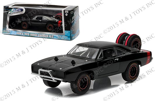GREENLIGHT 1:43 FAST & FURIOUS: FURIOUS 7 (2015) – DOM’S 1970 DODGE CHARGER R/T (OFF-ROAD VERSION)