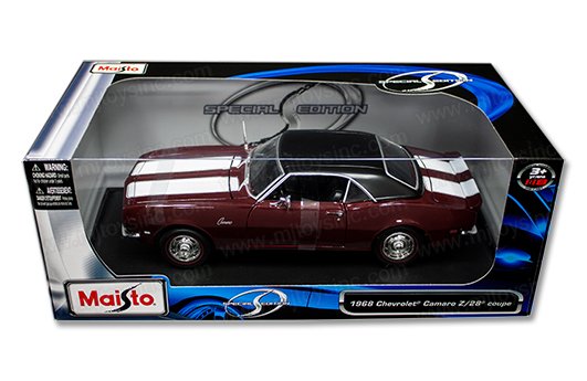 MAISTO 1:18 SPECIAL EDITION 1968 CHEVROLET CAMARO Z/28 COUPE HARD TOP