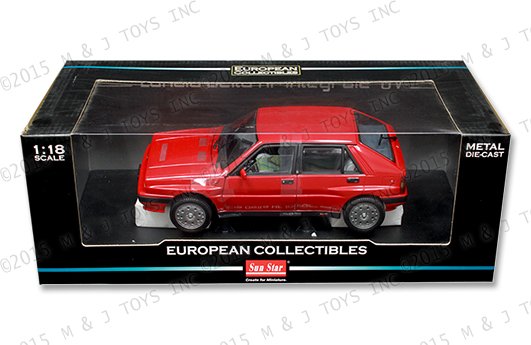 SUNSTAR 1:18 EUROPEAN COLLECTIBLES – LANCIA DELTA HF INTEGRALE 8V