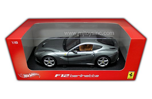 HOT WHEELS 1:18 FOUNDATION FERRARI F12 BERLINETTA