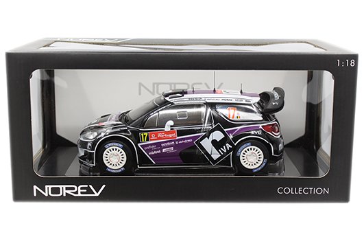 NOREV 1:18 CITROEN DS3 WRC RALLYE DU PORTUGAL 2012 MERKSTEIJN JR / CHEVAILLER