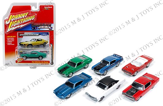 JOHNNY LIGHTNING 1:64 MUSCLE CARS USA – RELEASE B