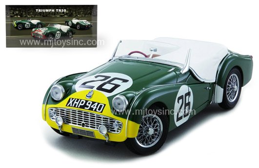 Kyosho 1:18 1959 Triumph TR3S LM #26
