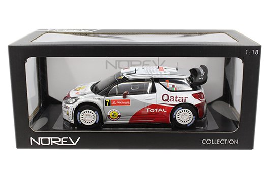 NOREV 1:18 CITROEN DS3 WRC RALLYE DU PORTUGAL 2012 AL-ATTIYAH / BERNACCHINI