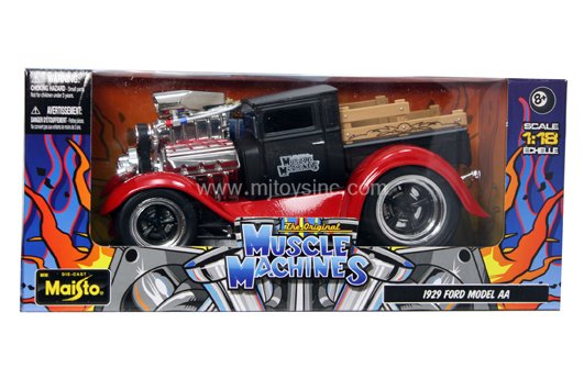 MAISTO 1:18 MUSCLE MACHINES 1929 FORD MODEL AA