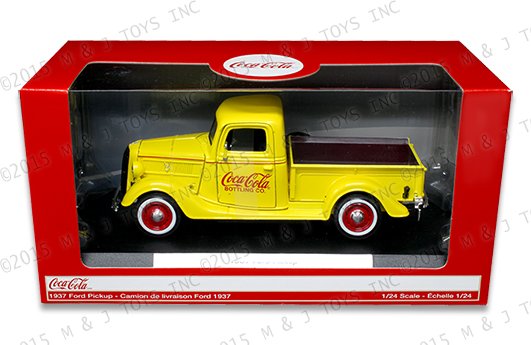 MOTOR CITY CLASSICS 1:24 COCA-COLA 1937 FORD PICKUP