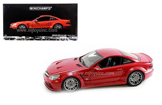 MINICHAMPS 1:18 2009 MERCEDES-BENZ SL65 AMG “BLACK SERIES”