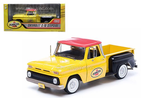 GREENLIGHT 1:18 1965 CHEVROLET STEP-SIDE C-10 PENNZOIL PICK UP TRUCK