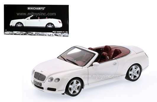 MINICHAMPS 1:18 2006 BENTLEY CONTINENTAL GTC