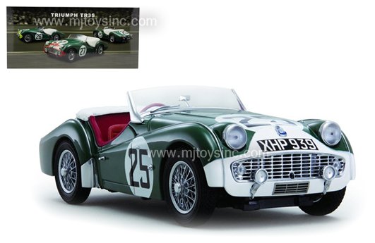 KYOSHO 1:18 1959 TRIUMPH TR3S LM #25