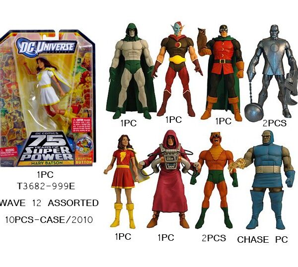 Mattel 6″ DC Comic Universe figurine 2010 Wave 12 E case